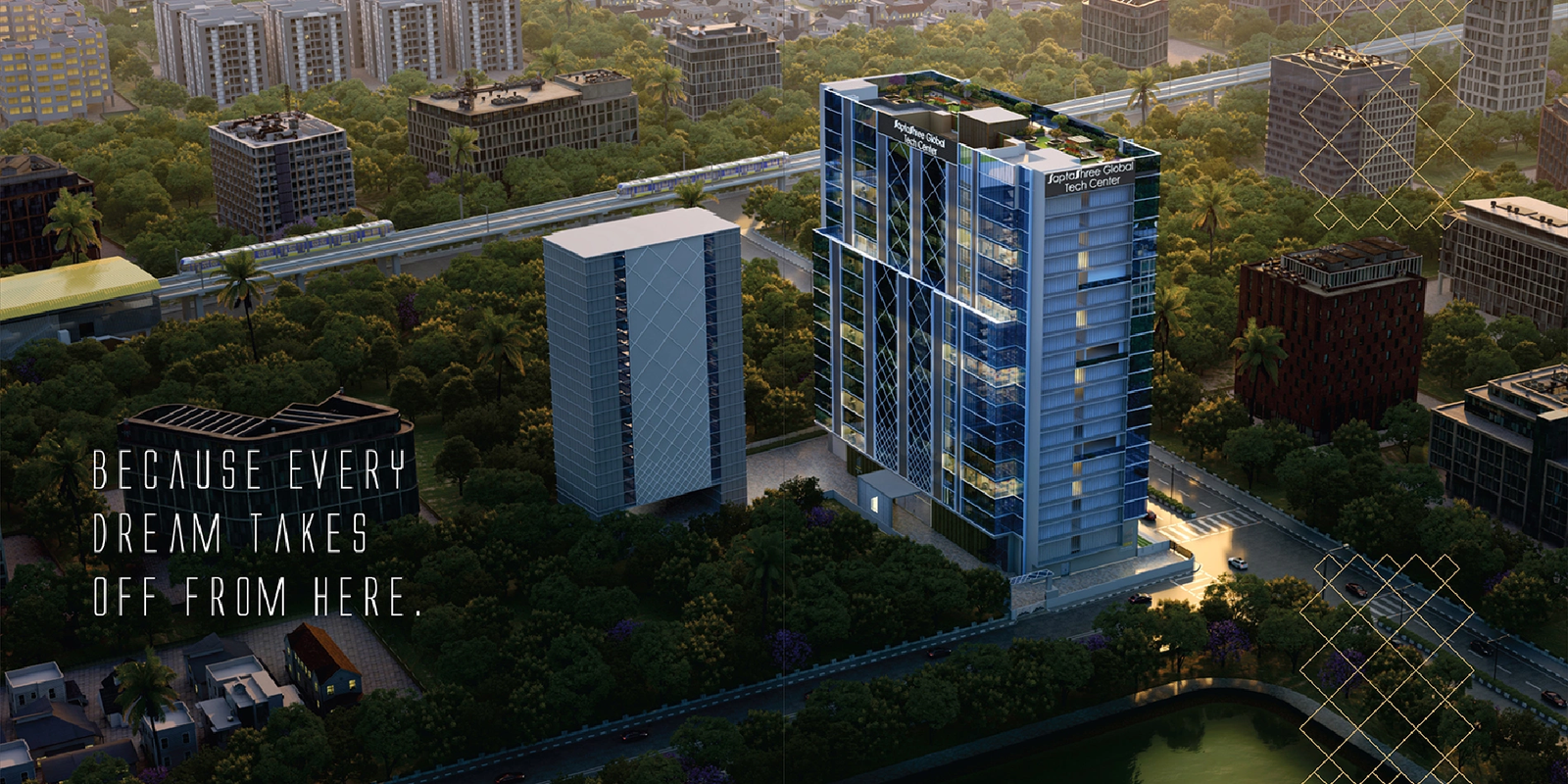 Saptashree Global Tech Center Wagle Estate Thane