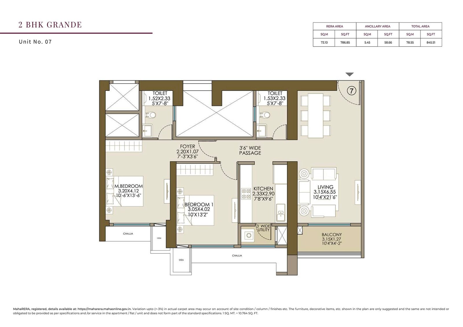 L&T Ahanaand Site Map