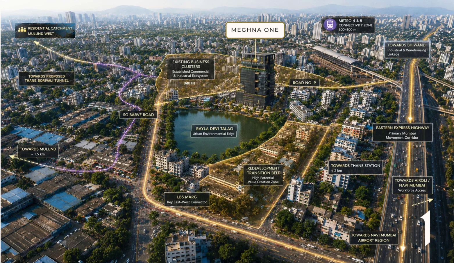 Launch by Meghna One wagle Estate Thane